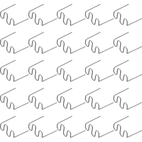 Agrafeuse à chaud prédécoupée (0,8 mm) pour la réparation de pare-chocs de voiture et de carrosserie (500 agrafes). 500 baguettes de soudure. Agrafes ondulées prédécoupées de 0,8 mm. (1/5)