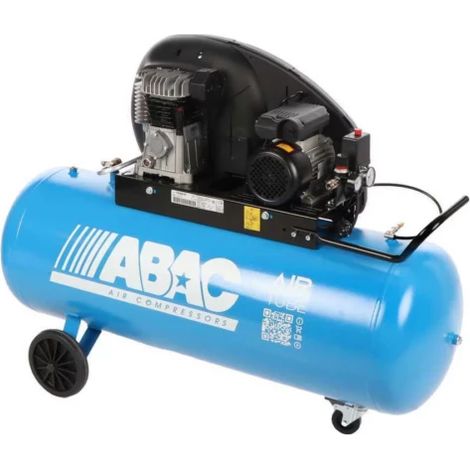 Compresseur d'air à piston 3 CV triphasé 150 litres ABAC (1/2)