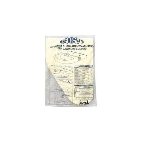 PROTECTION ACOUSTIQUE POUR LAVABOS SUSPENDUS Dimensions : épaisseur 5 mm