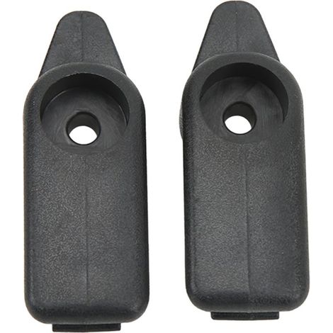 GARRYFIZH Paire de supports de pare-soleil de voiture, noirs 10411051, de remplacement pour Corvette C5 1997 – 2004 (1/5)