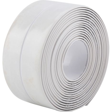 Bande D'étanchéité Auto-adhésive - Pvc Flexible Imperméable - Pour Cuisine Salle De Bain Évier - 4cm X 260cm (1/5)