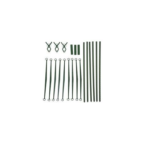 Support de plante superposable pour jardin, pot de fleurs, tuteur pour jardin, maison et extérieur (1/5)