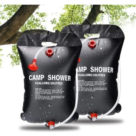 Sac de Douche Solaire - Non spécifié - 20L - Portable - Écologique - Température 45°C (1/4)