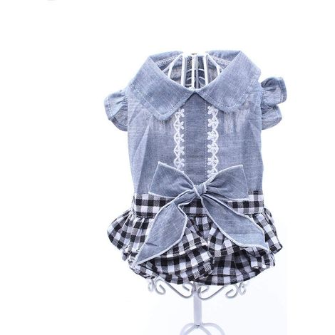 Hundekleidung Sommer Haustierkleidung Prinzessinnenkleid Schleifenrock Teddykleid (1/5)