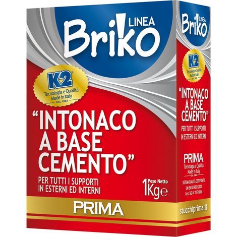 LINEA BRIKO INTONACO X ESTERNI DA KG. 1. Prezzo per 1 pezzo. (1/2)
