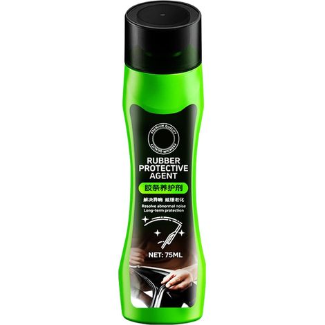 Restaurateur de joints en caoutchouc pour voitures, restaurateur de moulures avec pointe éponge, agent protecteur résistant aux intempéries 75 ml pour l'intérieur du véhicule, camion, fenêtre, bande, (1/5)