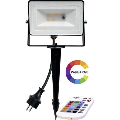 Megatron MT69071 LED-Gartenstrahler EEK: F (A - G) LED LED fest eingebaut 10 W Schwarz (1/2)