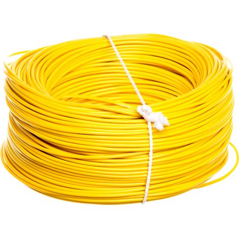 Cavo di installazione H05V-K (LgY) 1 giallo /100m/