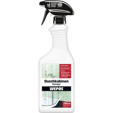 Wepos Dusch-und Badreiniger Sprühflasche 750 ml Bad Reinigung Dusche (1/2)