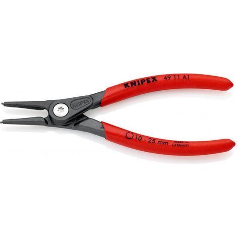 Pinza per circlips esterni 10-25 diritta Knipex