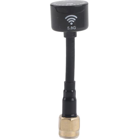 Antenne RHCP 5.8GHz 3dBi – Pour drone course FPV, RPSMA noir (1/5)