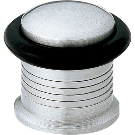 Türstopper Edelstahl massiv ink. Montagematerial Bodentürstopper Rund ø22 mm
