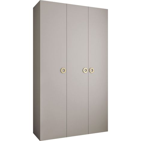 Armario Hartford 544, Cachemira, 246x140x42cm, Puertas de armario: Con bisagras, Número de estantes: 7