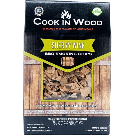 Cook In Wood - Virutas de Ahumado de Barrica de Roble de Sherry - 900g (1/3)
