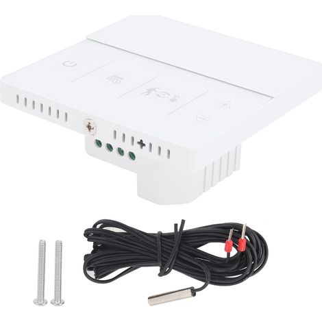 Intelligenter WLAN-Thermostat für den Innenbereich, Temperaturregler mit LCD-Display, AC 90–240 V (1/5)