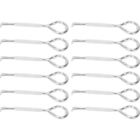 12 pièces M10 ouvre-boîte multifonction en acier, décapsuleur pour seaux de peinture et bouteilles (1/5)