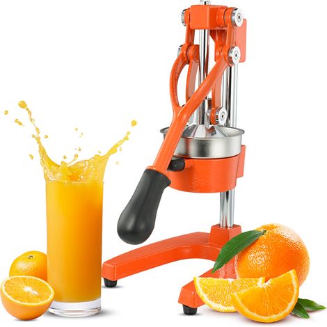 Presse-agrumes manuel de cuisine en fonte, presse-jus d'orange, comptoir commercial robuste en acier inoxydable, manuel robuste pour agrumes pour Pom Lime citron (1/5)
