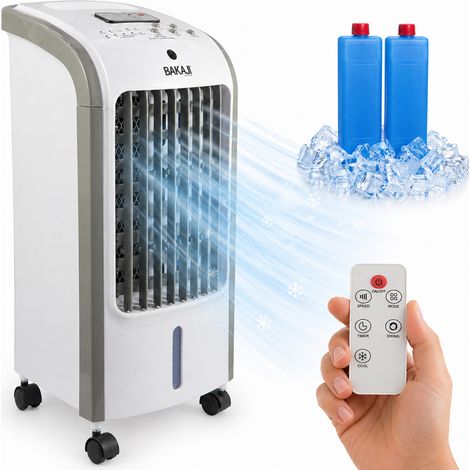 Raffrescatore Aria Air Cooler Ventilatore con Serbatoio Ghiaccio e Telecomando