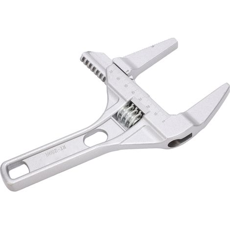 Clé réglable aluminium 7-70 mm ouverture large outil de serrage pour salle de bain