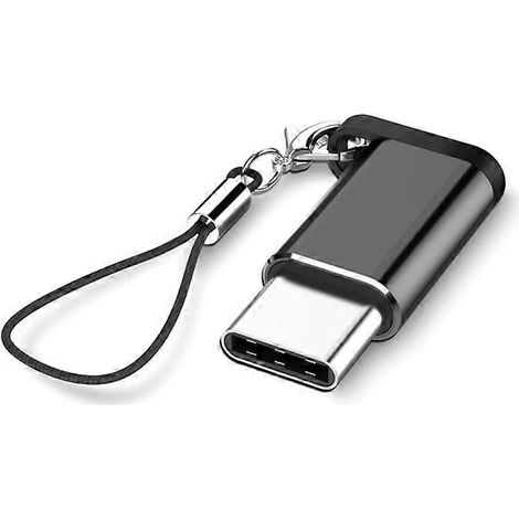 Restez connecté grâce à l'adaptateur micro USB vers USB-C : transfert de données simplifié (1/5)