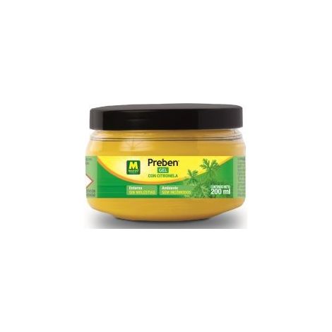 Gel con citronela 200ml Preben 231267 Massó