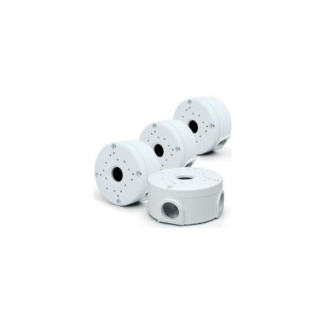 4 Pièce Caméra Extérieure Boîte de Jonction, Support Universel de de Boîte de Jonction de Caméra de Sécurité, Boîte de Montage de Caméra de Sécurité, Compatible avec Les Caméras Dôme