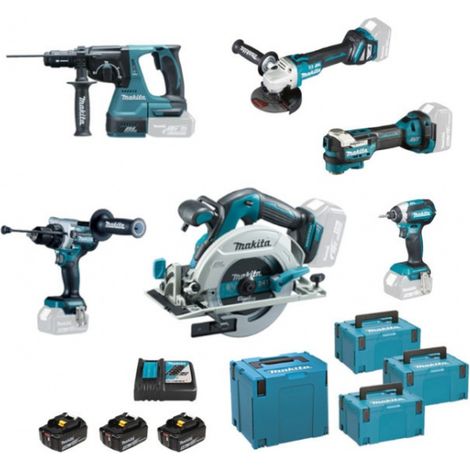 Combo Kit Makita DLX6126JX1 18V 5Ah
