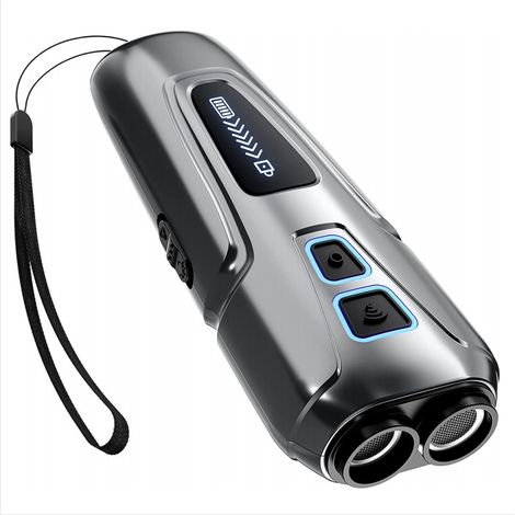Nouveau répulsif à ultrasons pour chiens, portable, multifonctionnel, silencieux, anti-aboiements, dresseur de chiens (1/5)