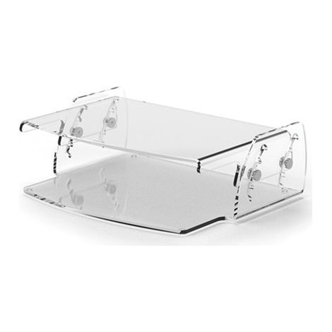 Fellowes Clarity Verstellbare Monitorstütze Transparent