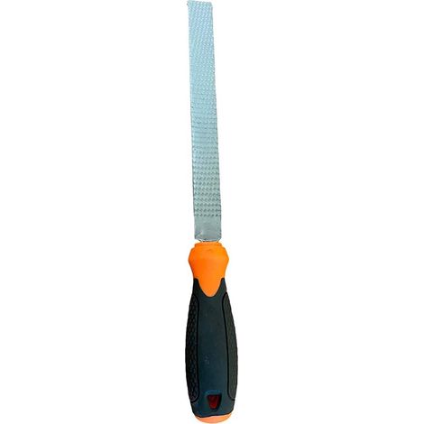 Lima piatta multifunzione per lavorazione di legno, metallo 20cm 8" in acciaio con manico antiscivolo per falegnameria carpenteria artigianato