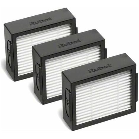Lot de 3 filtres pour aspirateurs robots Roomba séries i et e, noir et blanc, Guazhuni (1/3)