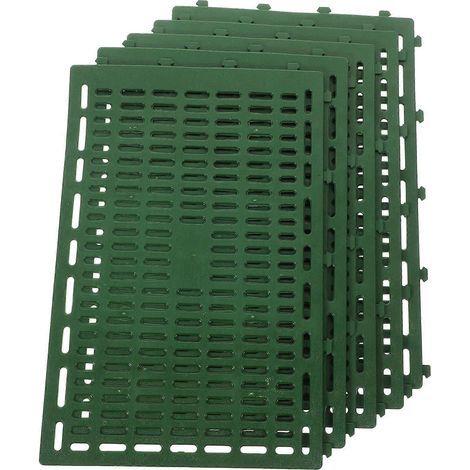 Protection de tronc d'arbre verte, 15 pièces, en TPR et PP, pour jardin (1/5)
