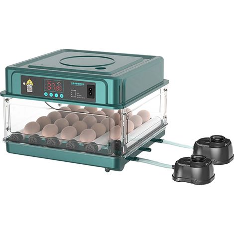 Incubadora de huevos, volteo automático de huevos, diseño autohumidificante, modelo ES para 30 huevos (1/2)