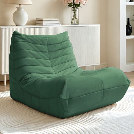 Fauteuil-canapé confortable et moelleux, garni de mousse de haute qualité, idéal pour lire et se détendre (1/5)