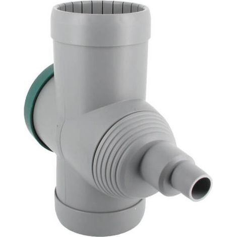 Collecteur filtrant pour cuve de récupération d'eau – Filtration 0,90 mm – Adapté pour descentes de gouttières Ø 68 à 110 mm – Récupération jusqu'à 95% des précipitations (1/5)