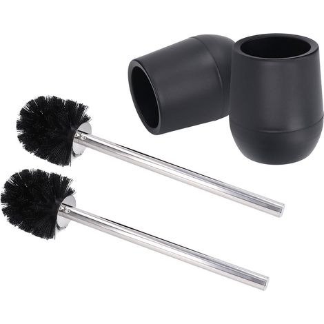 Brosse de toilette, ensemble de brosse de toilette Taille pratique Efficace Sr Filetages verrouillables robustes Nettoyage rapide pour un usage domestique pour des toilettes propres (1/5)