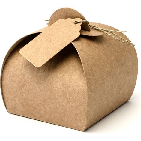 Cajas con colgantes, 6x6x5,5 cm (1 paquete / 10 unidades). (1/5)