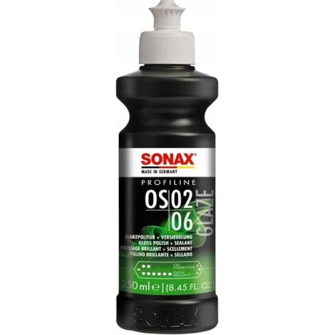 Pflegeprodukt sonax os 02-06 hydrophob hochglänzend