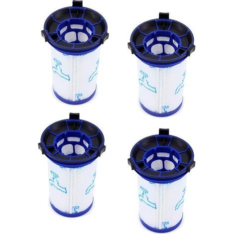 Paquete de 4 filtros de repuesto para aspiradora inalámbrica Rowenta Air Force 360 / X-Pert Essential 260 RH9037 RH9038 RH9039 RH9051 RH9057 RH9079 RH9081 RH9086 (Alternativa a ZR009001) (1/5)