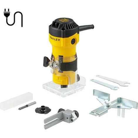 Pialla elettrica STANLEY ST55-QS 750W – Larghezza 82 mm, regolazione profondità (1/4)