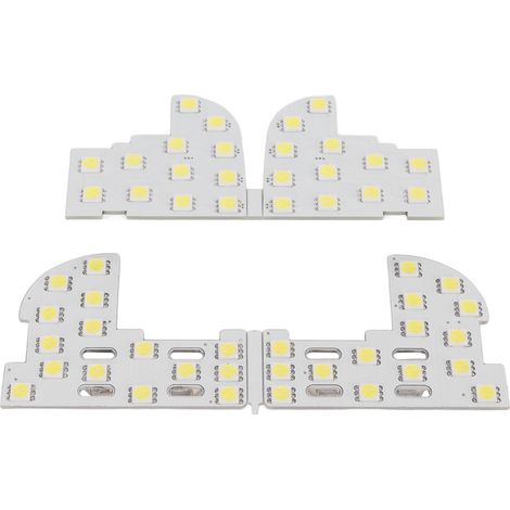 2 x Plafonnier intérieur 54 LED 8000LM SMD 5050 pour habitacle voiture, remplacement pour Accord 2008-2013 (1/5)