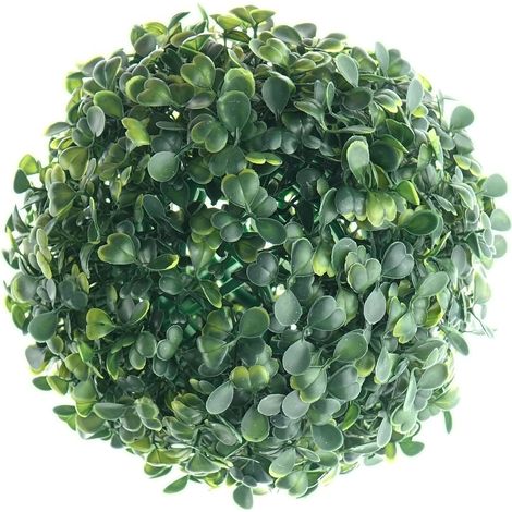 Kunstblumen Buchsbaumkugel Grün Ø 18 cm - PE Kunststoff