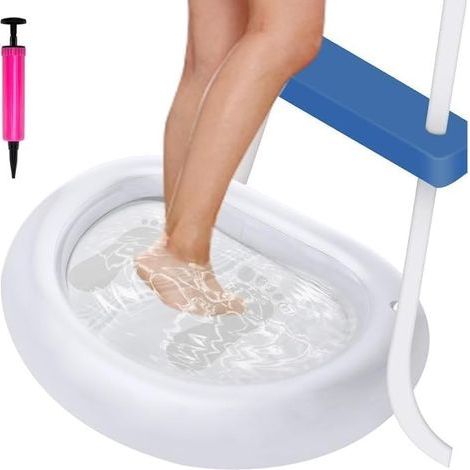 87 x 65 cm - Pédiluve Gonflable - Plateau de Bain de Pieds pour et Piscine Spa (1/5)