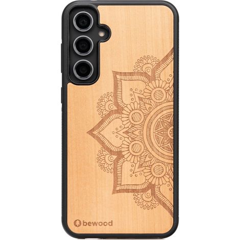 Custodia in legno Bewood per Samsung Galaxy S23 FE MANDALA MELO (1/4)