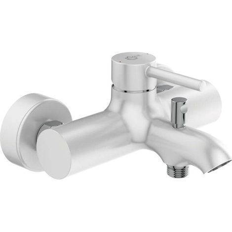Ideal Standard - UP Wannenarmatur, Wandhalterung, Weiß matt BC199U5ROZ1 (1/5)