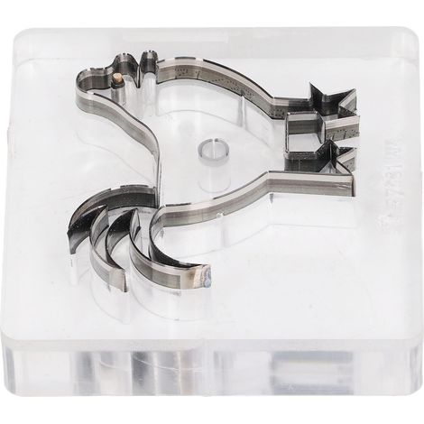 Emporte-pièce métal forme poulet 67mm pour cuir et artisanat DIY (1/5)