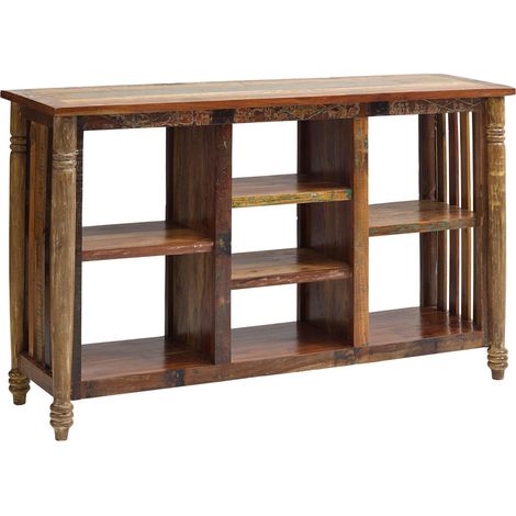 Regal Altholz 150x45x90 mehrfarbig lackiert FABLE 15