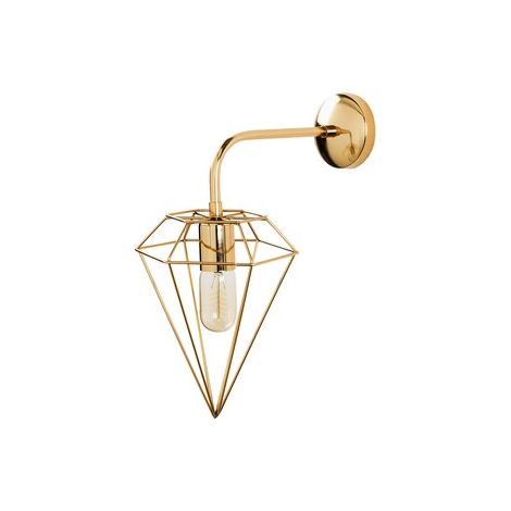 Aplique de pared, Estructura de metal 20x37x43 cm