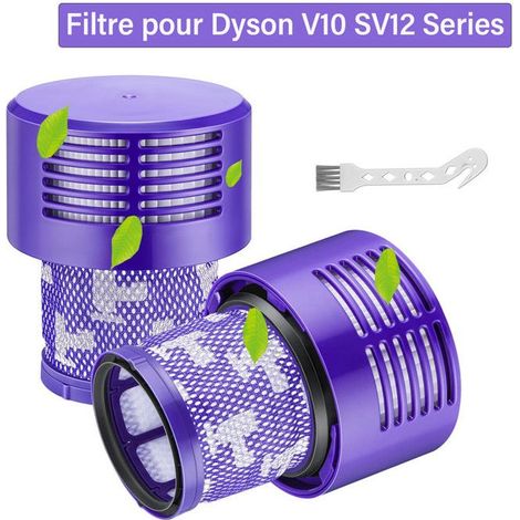 Filtre pour Dyson V10 SV12, Filtre de Rechange Dyson pour Série,de Remplacement pour Dyson Absolute/Animal/Total Clean (2 Packs) (1/4)