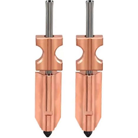 2er-Set verbesserte, abnehmbare Düsen aus gehärtetem Stahl für Flashforge AD5X 3D-Drucker (0,4 mm) (1/5)